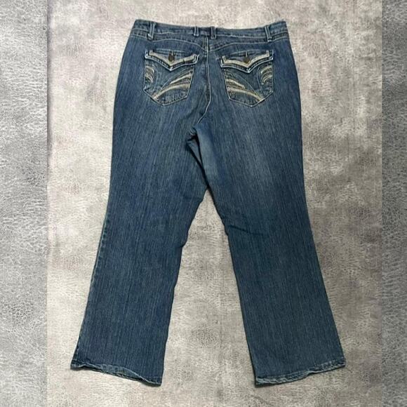 Y2k vanilla star bootcut jeans - Picture 1 of 8